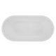 ANZZI 67 in. x 32 in. Freestanding Soaking Tub with Flatbottom - Chand Series
