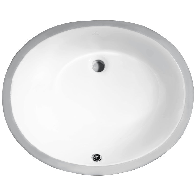 LS-AZ109 - ANZZI Rhodes Series 21.5 in. Ceramic Undermount Sink 