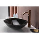 LS-AZ177 - ANZZI Marbela Series Vessel Sink in Marbled Black