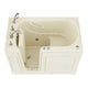 AZ3053LBA - ANZZI Coupe Series 30 in. x 53 in. Left Drain Quick Fill Walk-In Air Tub in Biscuit