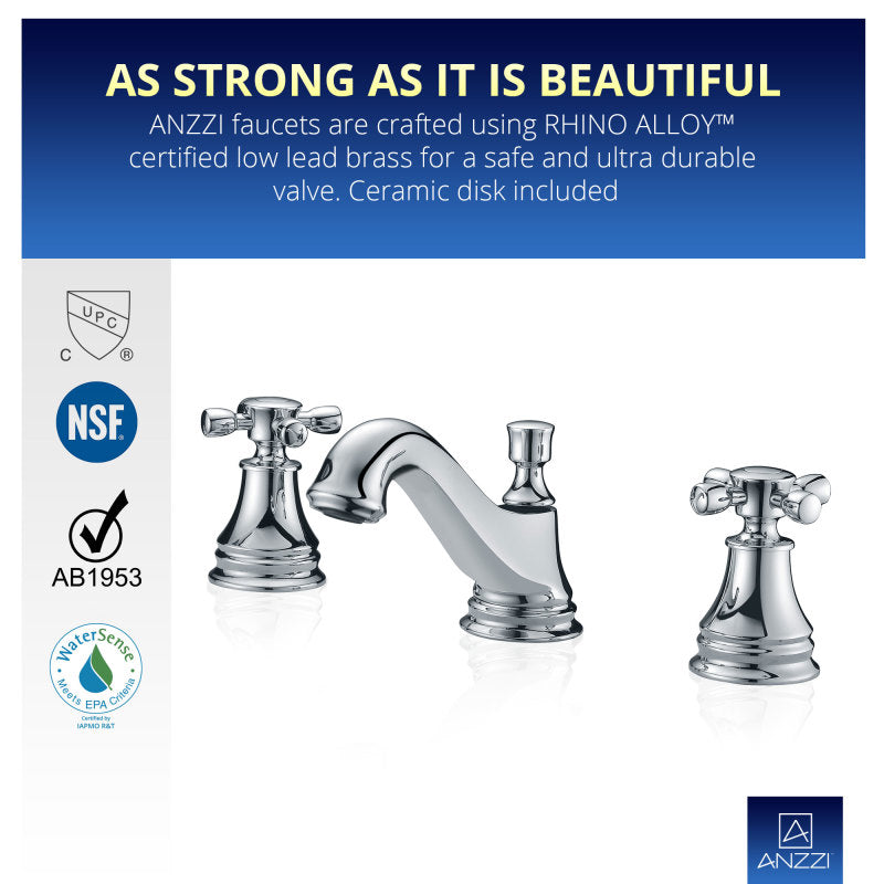 L-AZ007ORB - ANZZI Melody Series 8 in. Widespread 2-Handle Mid-Arc