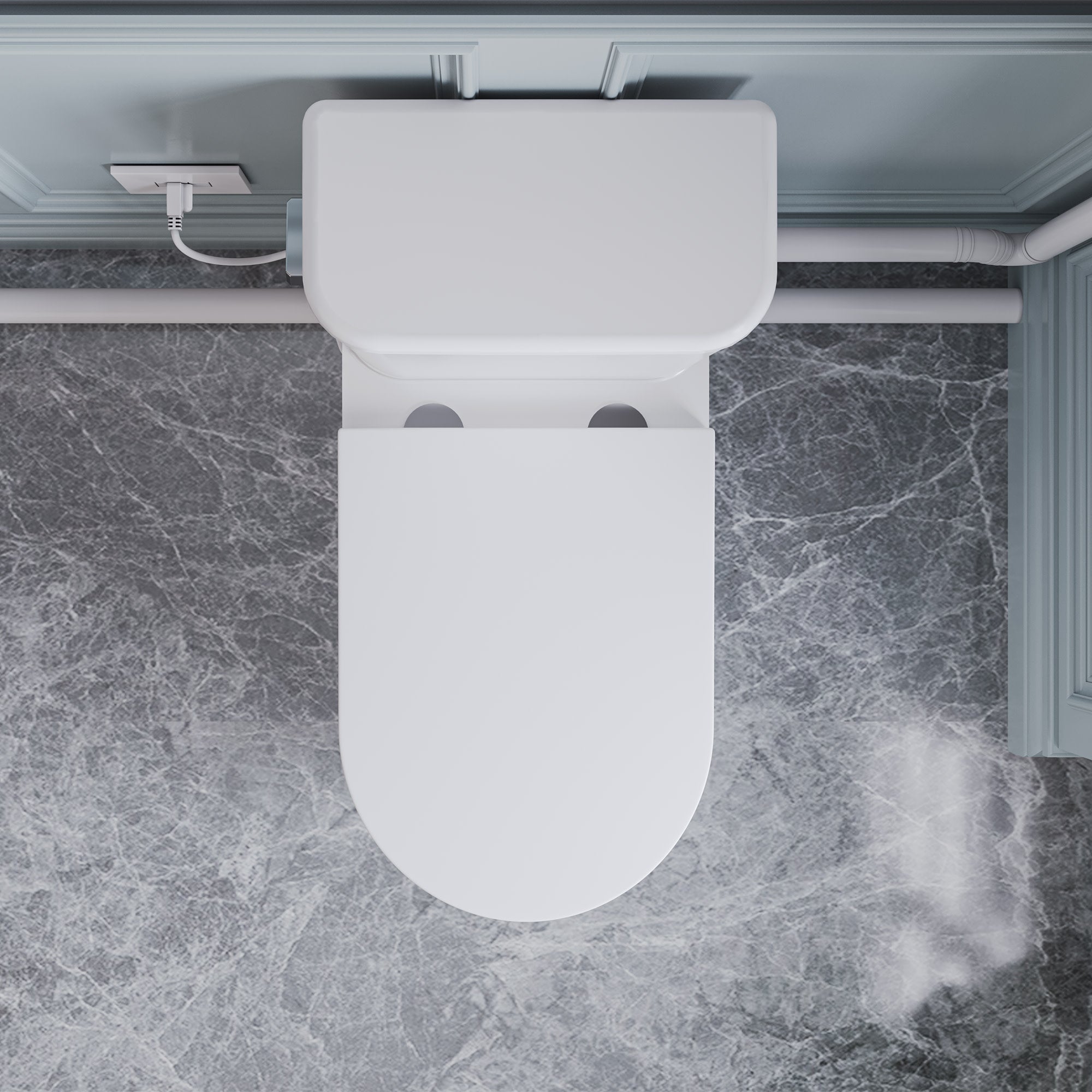 TL-AZ600-PRX - ANZZI ANZZI Nesso 1.6 GPF Upflush Macerating Toilet