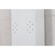 ANZZI Swan 64 in. 6-Jetted Full Body Shower Panel with Heavy Rain Shower and Spray Wand in White