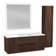 VT-MR4SCCT48-DB - ANZZI 48 in. W x 20 in. H x 18 in. D Bath Vanity Set in Dark Brown with Vanity Top in White with White Basin and Mirror