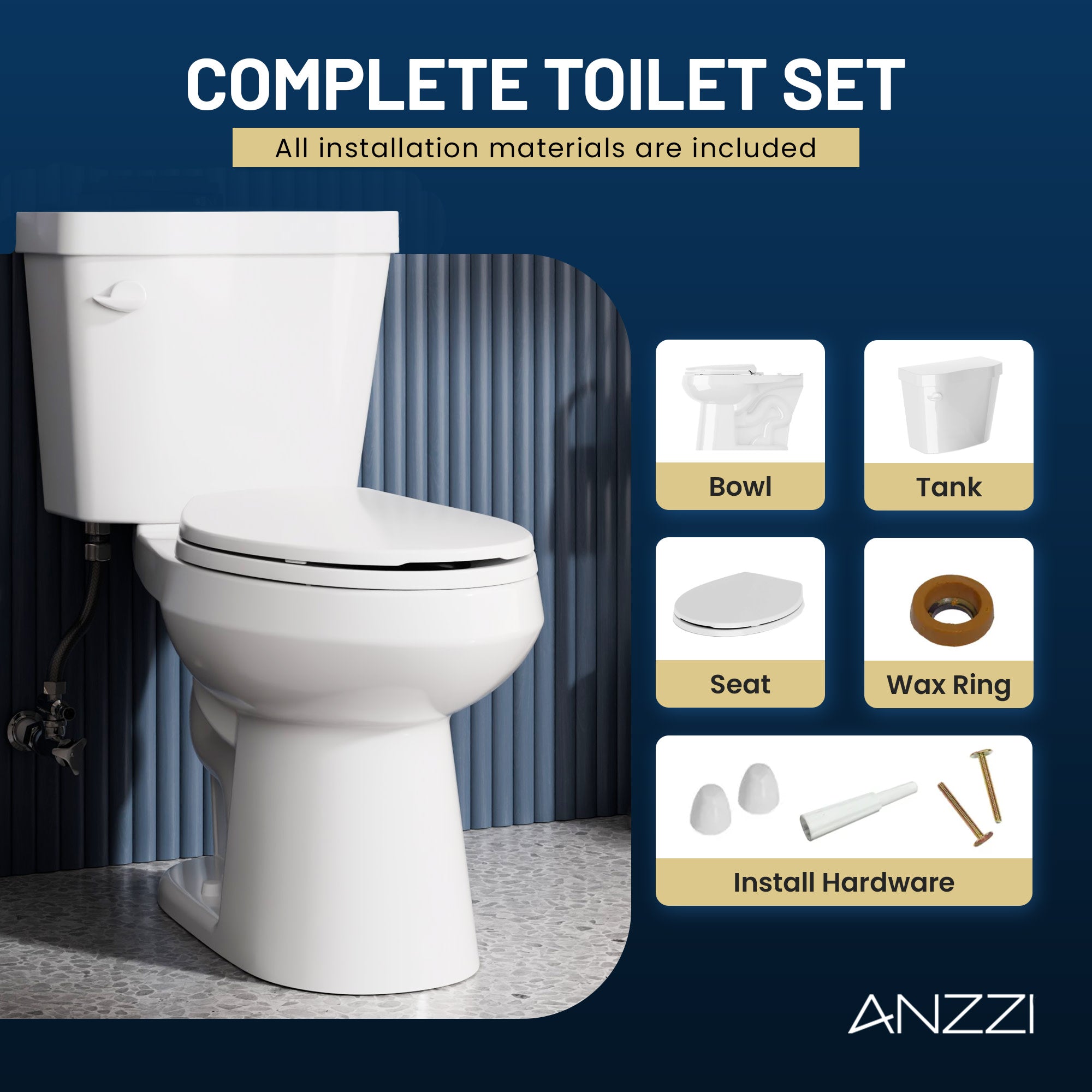 TL-AZ07-PRX - ANZZI 12 inch 2-pieces 1.28 GPF Siphon Ceramic