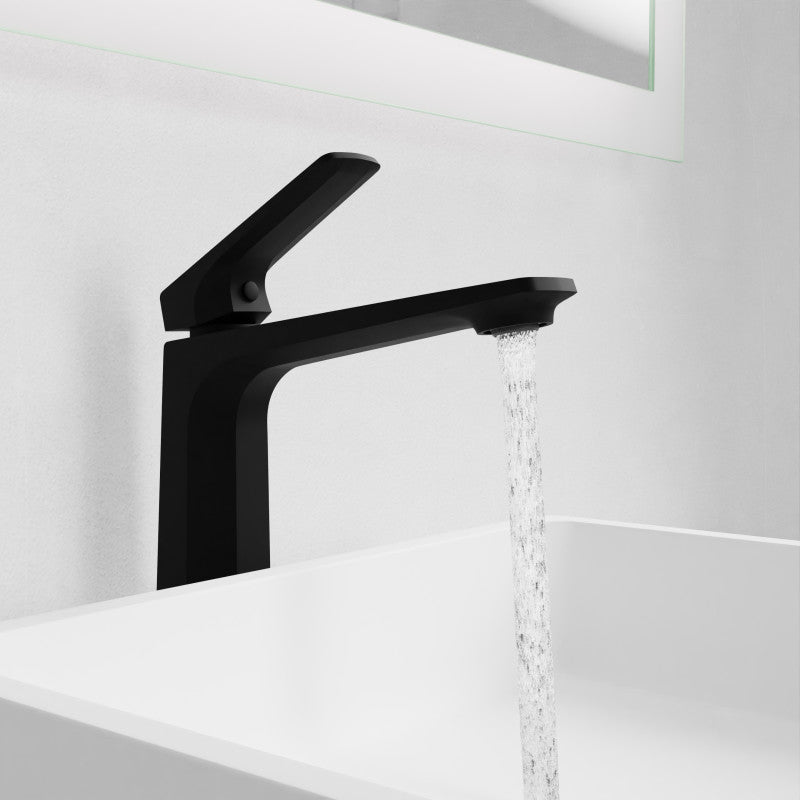 ANZZI Single Handle Single Hole Bathroom Vessel Sink Faucet With Pop-up  Drain