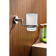 AC-AZ001BN - ANZZI Caster Series 7 in. Toothbrush Holder in Brushed Nickel