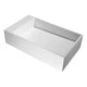 LS-AZ520b - ANZZI Pascal Solid Surface Vessel Sink in Matte White