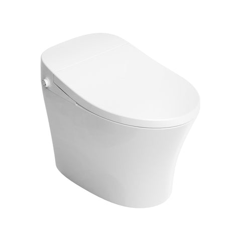 TL-ST823WH - ANZZI ENVO Vail Elongated 1.28 GPF Smart Bidet Toilet in White with Remote Control, Heated Seat, Auto Flush, and Water Filter