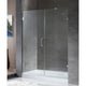 SD-AZ8073-01CH - ANZZI Makata Series 60 in. by 72 in. Frameless Hinged Alcove Shower Door in Polished Chrome with Handle