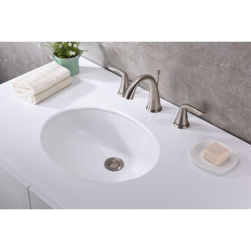 LS-AZ109 - ANZZI Rhodes Series 21.5 in. Ceramic Undermount Sink 