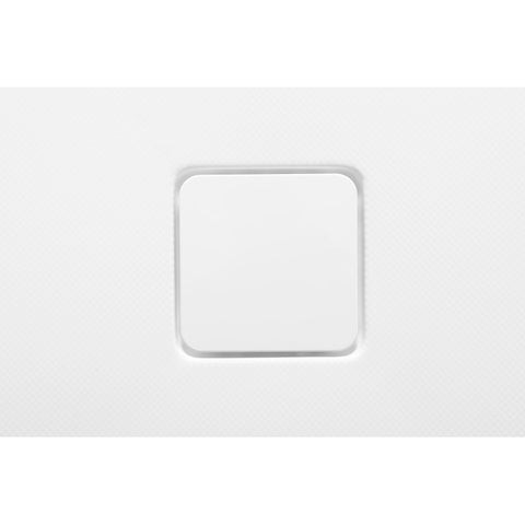 ANZZI Fissure Series 48 in. x 36 in. Shower Base in White