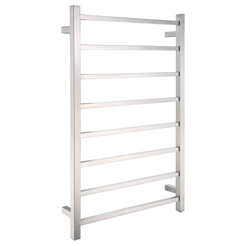 TW-AZ026CH - ANZZI Bell 8-Bar Stainless Steel Wall Mounted Electric Towel Warmer Rack in Polished Chrome