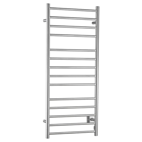TW-WM105BN - ANZZI Elgon 14-Bar Stainless Steel Wall Mounted Towel Warmer Rack with Brushed Nickel Finish