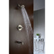 Mesto Series 1-Handle 2-Spray Tub and Shower Faucet in Brushed Nickel
