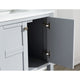 V-MGG013-60-X - ANZZI Montaigne 60 in. W x 35 in. H Bathroom Vanity Set in Rich Gray