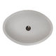 LS-AZ8242-R - ANZZI 1-Piece Solid Surface Vessel Sink with Pop Up Drain in Matte White