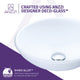 ANZZI Egret Series Vessel Sink in White