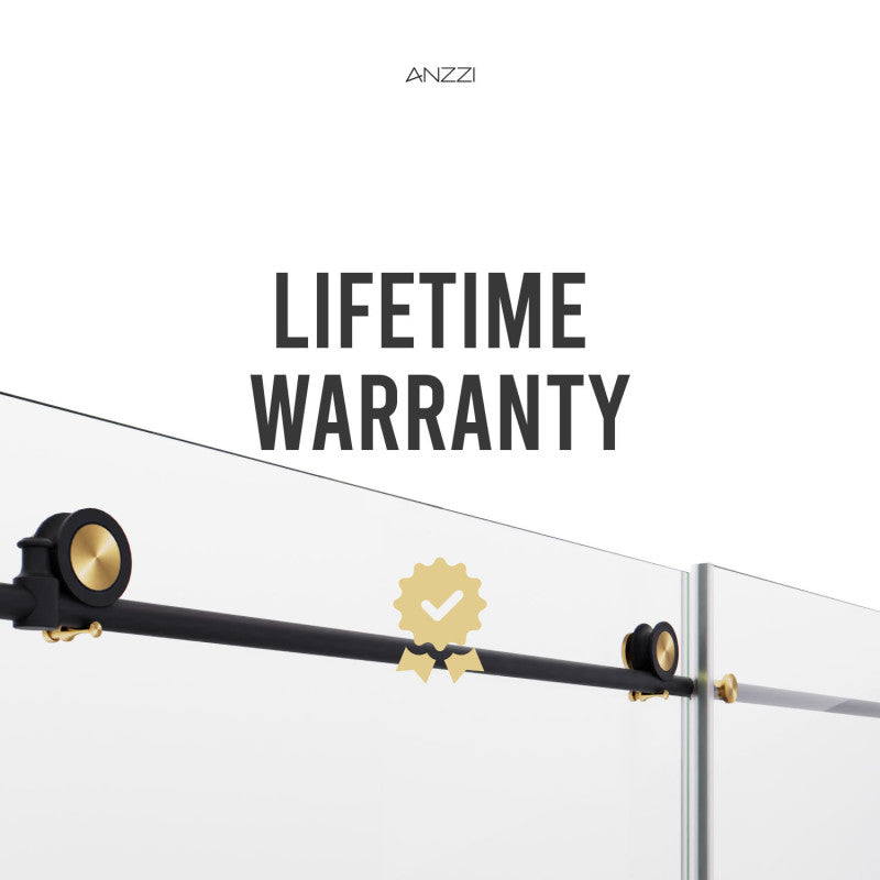 SD-AZ13-02BN - ANZZI Madam Series 60 in. x 76 in. H Sliding