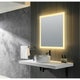 BA-LMDFX004AL - ANZZI Volta 36 in. x 36 in. Frameless LED Bathroom Mirror