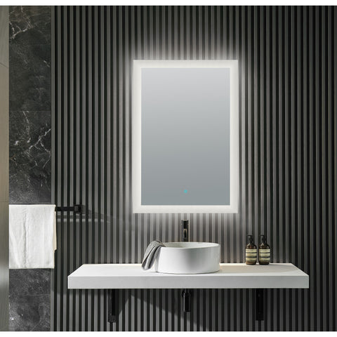 ANZZI Olympus 36 in. x 24 in. Frameless LED Bathroom Mirror