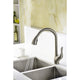 Accent Series Single-Handle Pull-Down Sprayer Kitchen Faucet