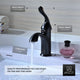 ANZZI Arc Series Single Hole Single-Handle Low-Arc Bathroom Faucet