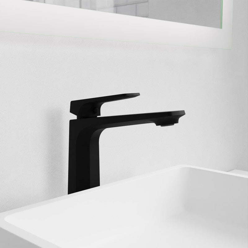 ANZZI Single Handle Single Hole Bathroom Vessel Sink Faucet With Pop-up  Drain