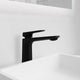 L-AZ904MB - ANZZI Single Handle Single Hole Bathroom Vessel Sink Faucet With Pop-up Drain in Matte Black