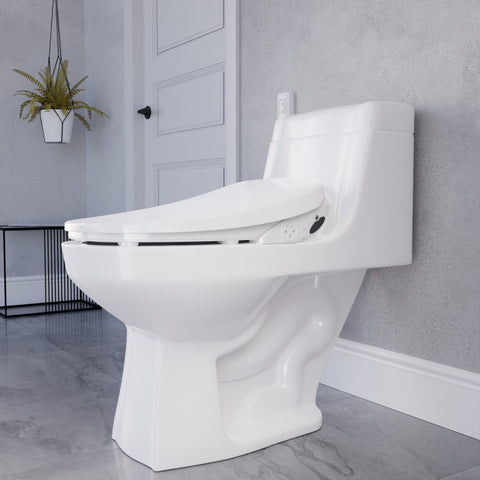 Shore Smart Electric Bidet Toilet Seat with Remote Control and Heated Seat