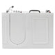 2753WIRWD - ANZZI 27 in. x 53 in. Right Drain Walk-In Whirlpool and Air Tub with Total Spa Suite in White