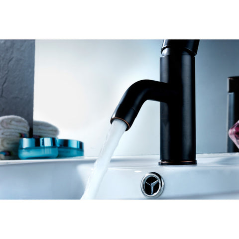 Bravo Series Single Hole Single-Handle Low-Arc Bathroom Faucet
