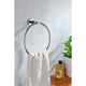 AC-AZ005 - ANZZI Caster Series Towel Ring in Polished Chrome