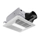 EF-AZ102WH - ANZZI Spring Series 110 CFM Ceiling Mount Bathroom Exhaust Fan with Brilliant LED Light and ENERGY STAR in Soothing White