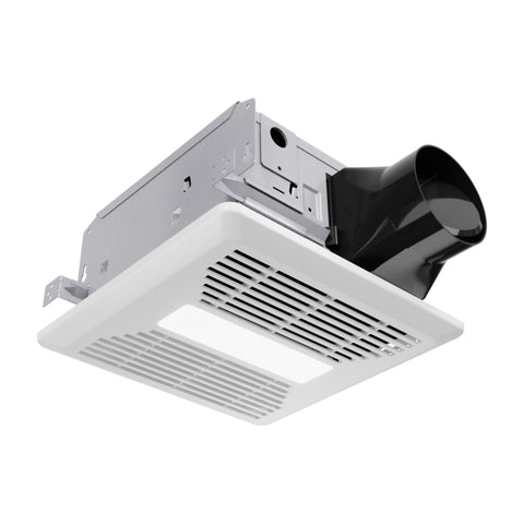 ANZZI Spring Series 110 CFM Ceiling Mount Bathroom Exhaust Fan with Brilliant LED Light and ENERGY STAR in Soothing White