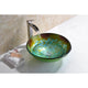 LS-AZ8180 - ANZZI Tara Series Deco-Glass Vessel Sink in Glacial Blaze