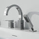 Nite Series Single-Handle Deck-Mount Roman Tub Faucet with Handheld Sprayer in Polished Chrome