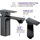 ANZZI Promenade Single Hole Single Handle Bathroom Faucet