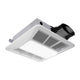 EF-AZ106WH - ANZZI Summers Series 100 CFM Ceiling Mount Bathroom Exhaust Fan with Brilliant LED Light, Humidity Sensor Activation