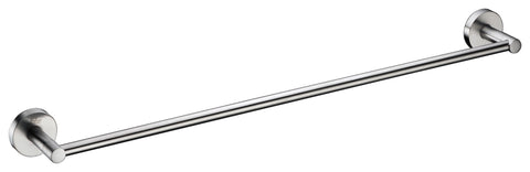 Caster Series 21.69 in. Towel Bar in Brushed Nickel