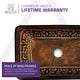 Tuasavi Series Vessel Sink in Macedonian Bronze