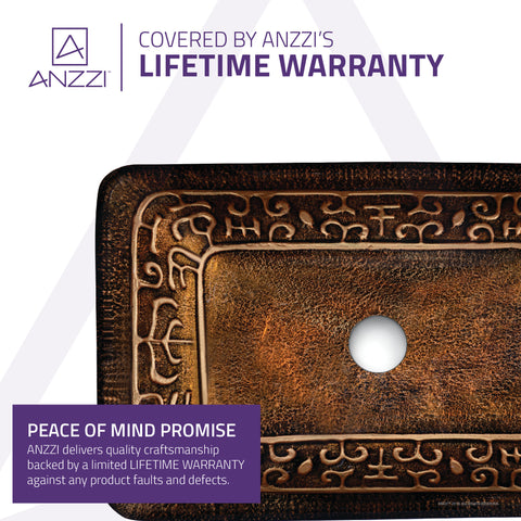 Tuasavi Series Vessel Sink in Macedonian Bronze