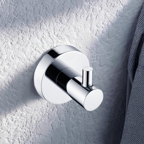 ANZZI Modern 4-Piece Bathroom Hardware Set, RHINO ALLOY Certified Stainless Steel & Zinc, Complete Wall Mount Installation, Multiple Finishes