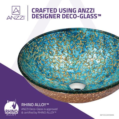 ANZZI Makata Series Vessel Sink