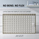 ANZZI Shower Base 60 in. L x 32 in. W Shower Pan Base with Right Drain in Glossy White Marine Acrylic