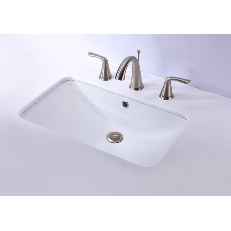 LS-AZ105 - ANZZI Lanmia Series 24 in. Ceramic Undermount Sink 