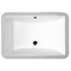 ANZZI ANZZI Series 21 in. Ceramic Undermount Sink Basin in White