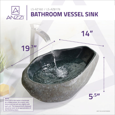 ANZZI Unkindled Basin Vessel Sink