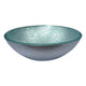 LS-AZ8229 - ANZZI Gardena Series Deco-Glass Vessel Sink in Glacial Silver