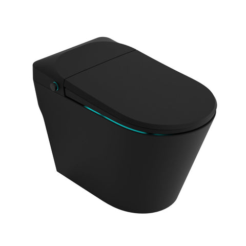 TL-ST950WIFI-MB - ANZZI ENVO Echo Elongated Smart Toilet Bidet in Matte Black with Auto Open, Auto Flush, Voice and Wifi Controls